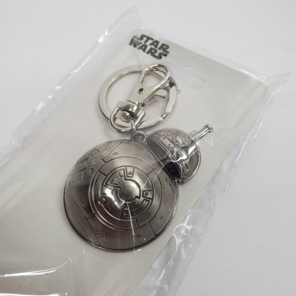 Star Wars BB-8 Pewter Key Chain - Picture 2 of 2